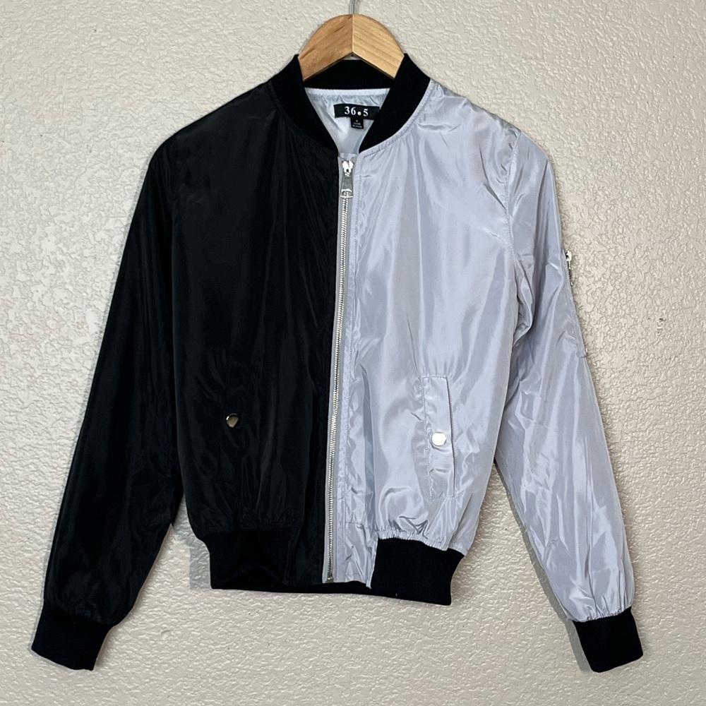 36 POINT 5 DOUBLE COLOR BOMBER JACKET